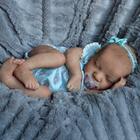 Brinquedo de vinil realista para meninas Reborn Baby Doll CH