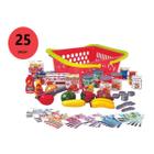 Brinquedo Desenvolve Coordenação Motora MinhasCompras25Peças - Big Star