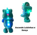 Brinquedo Dinossauro Dançarino Com Luzes Coloridas E Som - toys kind