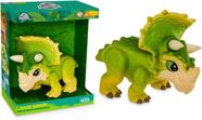 Brinquedo Dinossauro Jurassic World Triceratops Baby Verde