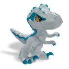 Brinquedo Dinossauro Jurassic World Velociraptor Cinza Baby - Pupee