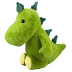 Brinquedo Dinossauro Rex Verde 22cm Infantil Antialérgico