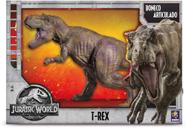 Mattel Jurassic World T-Rex Dinossauro Articulado Super Colossal 60cm