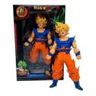 Brinquedo Dragon Ball Z Goku Vegeta Broly Super Coleção 18cm Figura