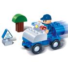 Brinquedo Duplo Polícia Carro 9 Peças 9605 - Banbao - Banbao