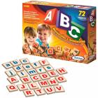 Brinquedo Educativo Brincando com Letras ABC Maiúsculas e Minúsculas 72 pçs Xalingo - xalingo