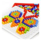 Brinquedo Educativo de Montar Colorido Vários Temas Mini Blocos Montessori Quebra Cabeça