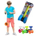 Brinquedo Educativo Diabolô Yoyo Malabares Com Baquetas - Multikids