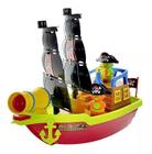 Brinquedo Educativo Divertido Barco Aventura Pirata Infantil