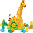 Brinquedo Educativo Girafa Atividades com Blocos AM