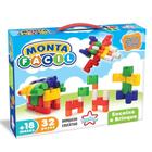 Brinquedo Educativo Monta Fácil 32 Peças Idade +18 Meses Big - Big Star Brinquedos