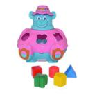 Brinquedo Educativo Para Bebê Urso Jumpy Rosa - Tateti