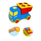 Brinquedo Educativo para Bebês Coleção happy Caminhão didático