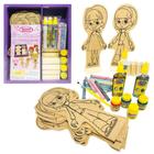 Brinquedo Educativo Para Colorir e Pintar Personal Glamour - Carimbras