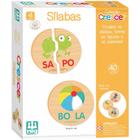 Brinquedo Educativo Silabas em Madeira 40PCS - Nig Brinquedos