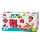 Brinquedo Educativo Super Blocks Blocos De Montar Calesita 39 peças 007