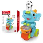 Brinquedo Elefante Equilibrista Com Luzes Divertidas E Sons Interativos + 2 Bolinhas