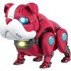 Brinquedo Eletrônico Cachorro Robô Musical Com Luzes Coloridas Anda - Toy king