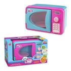 Brinquedo Faz de Conta Forno Microondas Infantil Luz e Som - Usual