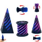 Brinquedo Fidget Ajitxalr Impossible Cone Spiral - Pacote com 3 Unidades