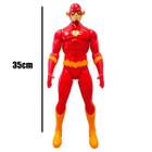 Brinquedo Figura The Flash Articulado c/ Som 35cm - Candide