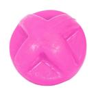 Brinquedo Furacão Pet Bola de Borracha Maciça Superball Rosa para Cães - Tamanho P