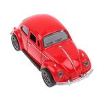 Brinquedo Fusca Coleção Miniatura Fricção Abre As Portas Escala 1:32(Vermelho)