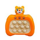 Brinquedo Game Eletrônico Inteligente Pop It Interativo Fast Push Tigre - WHACK A MOLE