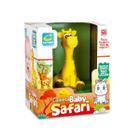 Brinquedo Girafa Baby Safari +3 Meses Cometa Brinquedos