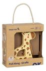 Brinquedo Girafa De Puxar Madeira Educativo Tj009a Tooky Toy