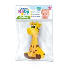 Brinquedo Girafa Vinil Coleção Bichinhos +3 Meses Cometa Brinquedos - Cometa Brinquedos