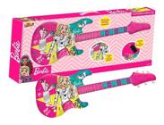 Brinquedo Guitarra Fabulosa Barbie Função Mp3 Player - Fun