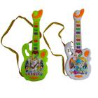 Brinquedo Guitarra Musical De Plástico A Pilha Jr Toys