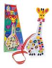 Brinquedo Guitarra Musical Infantil Bebê Com Luz Envio Hoje