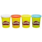 Brinquedo Hasbro Massinha Play Doh 4 Potes Sortidos b5517