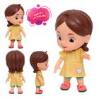 Brinquedo Infantil Boneca Magali 29cm 100% Vinil Fofinha - Baby Brink