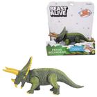 Brinquedo Infantil Bonecos Dinossauros Com LUZ E SOM +3 Anos Beast Alive Feras Selvagens Candide