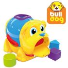 Brinquedo Infantil Cachorrinho Didádito Bulldog Com Rodinha - Jp Brink