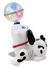 Brinquedo Infantil Cachorro Dançante Com Som e Luzes Vibrantes - Art Brink