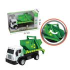 Brinquedo Infantil Caminhão Coletor de Lixo Controle Remoto