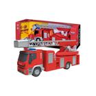 Brinquedo Infantil Caminhão Iveco Tector Bombeiro com Acessórios Usual Brinquedos - 583