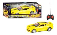 Brinquedo Infantil Carrinho Controle Remoto Total Camaro Amarelo Top! - Toy King