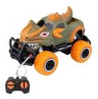 Brinquedo Infantil Carrinho De Controle Remoto Dinossauro Laranja