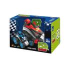 Brinquedo Infantil Carrinho de Controle Remoto Gira Car 360 com Luz Vermelho Fenix - CCR-032VM