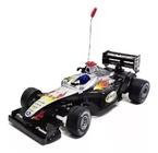 Brinquedo Infantil Carrinho Fórmula 1 Preto Corrida Com Controle Remoto