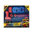 Brinquedo Infantil Carro Turbo Tools Mustang Azul 2 em 1 Multikids - BR2161