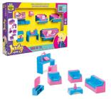 Brinquedo infantil Casinha- Casa sala de tv com moveis