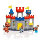 Brinquedo Infantil Castelo Kingdom Medieval Maral Com Acessórios