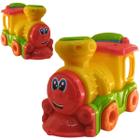 Brinquedo Infantil Didático Trem João Fumaça com Som