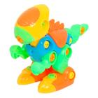 Brinquedo Infantil Dinossauro Miniatura Monta Desmonta - Jr Toys